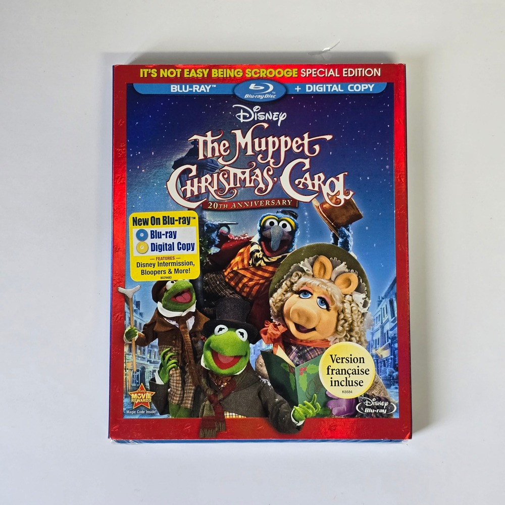 The Muppet Christmas Carol 20th Anniversary Blu-ray Special Edition NEW